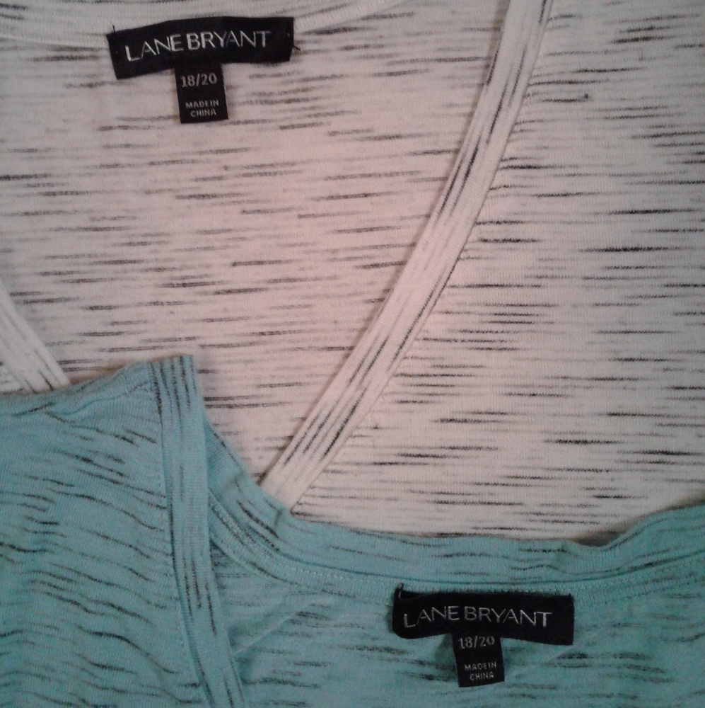 Lane Bryant short sleeve tops